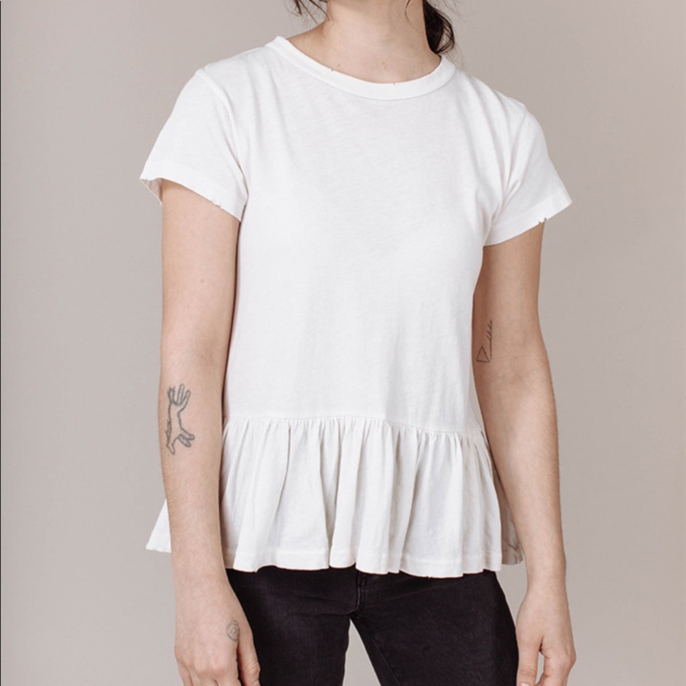 The great ruffle tee